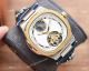 Copy Patek Philippe Nautilus Moon phase Watches 41mm Rose Gold & Black (2)_th.jpg